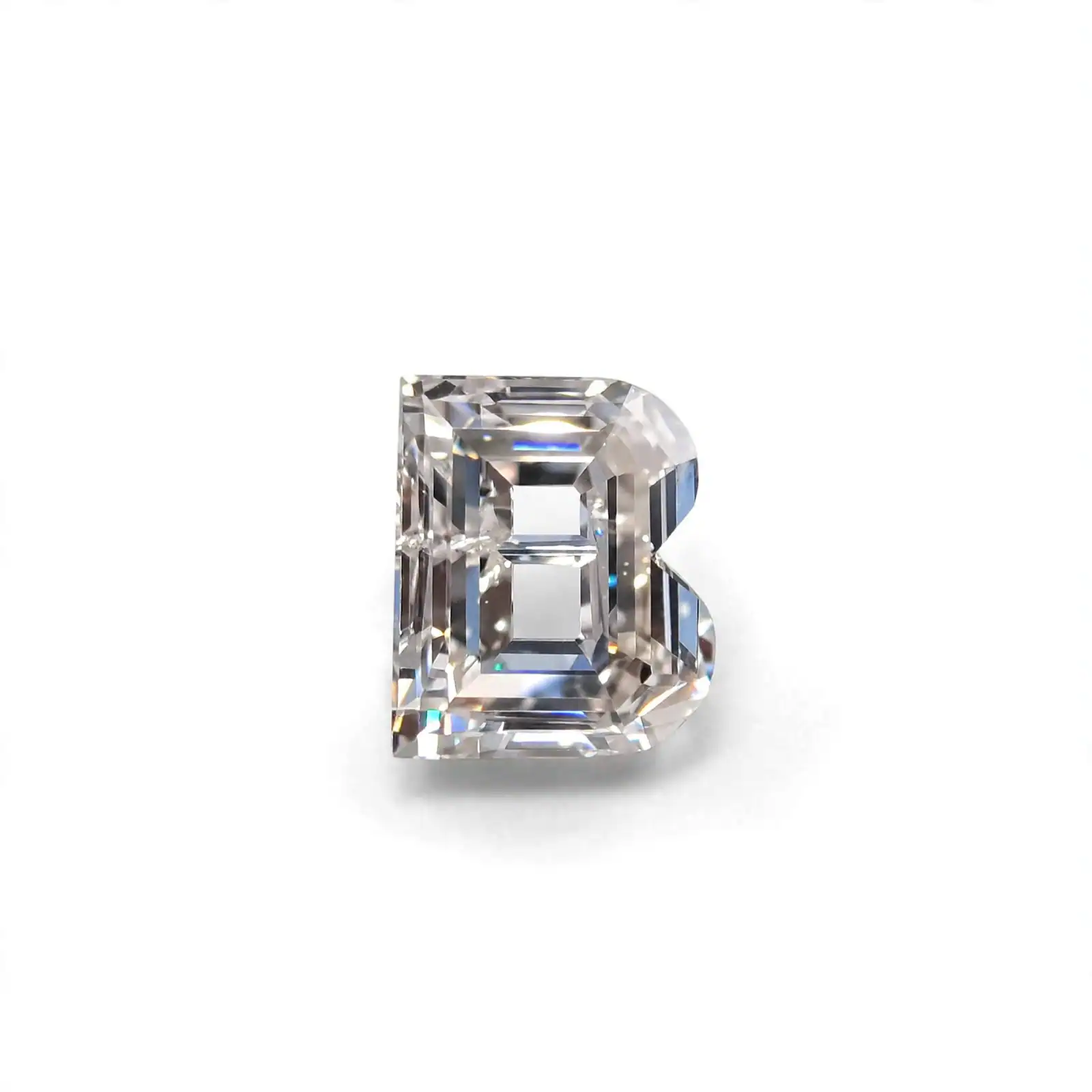 1.334ct F-G Letter "B" Cut Lab-Grown Diamond, VS