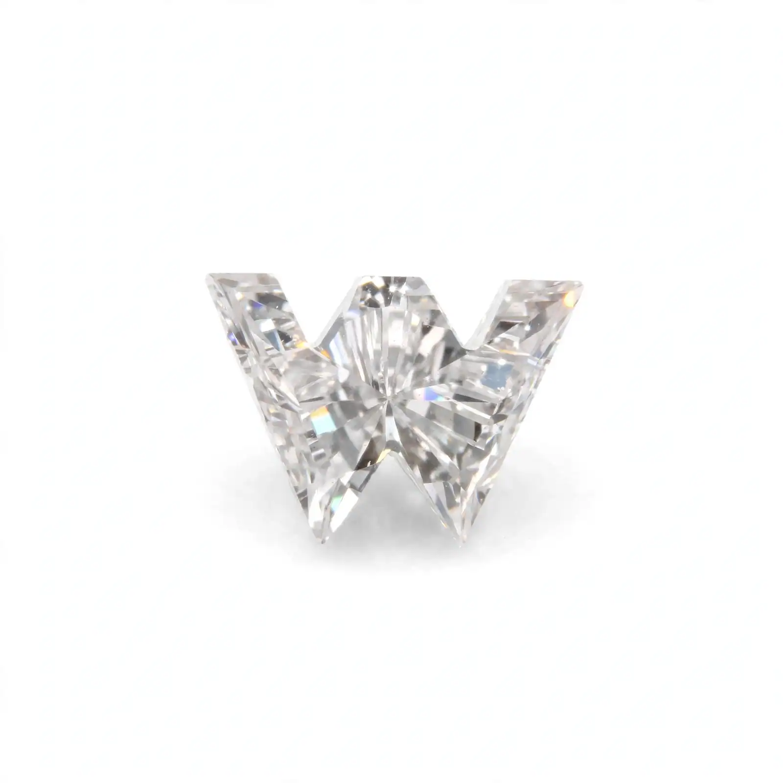 0.783ct E-F Letter "W" Cut Lab-Grown Diamond, VS